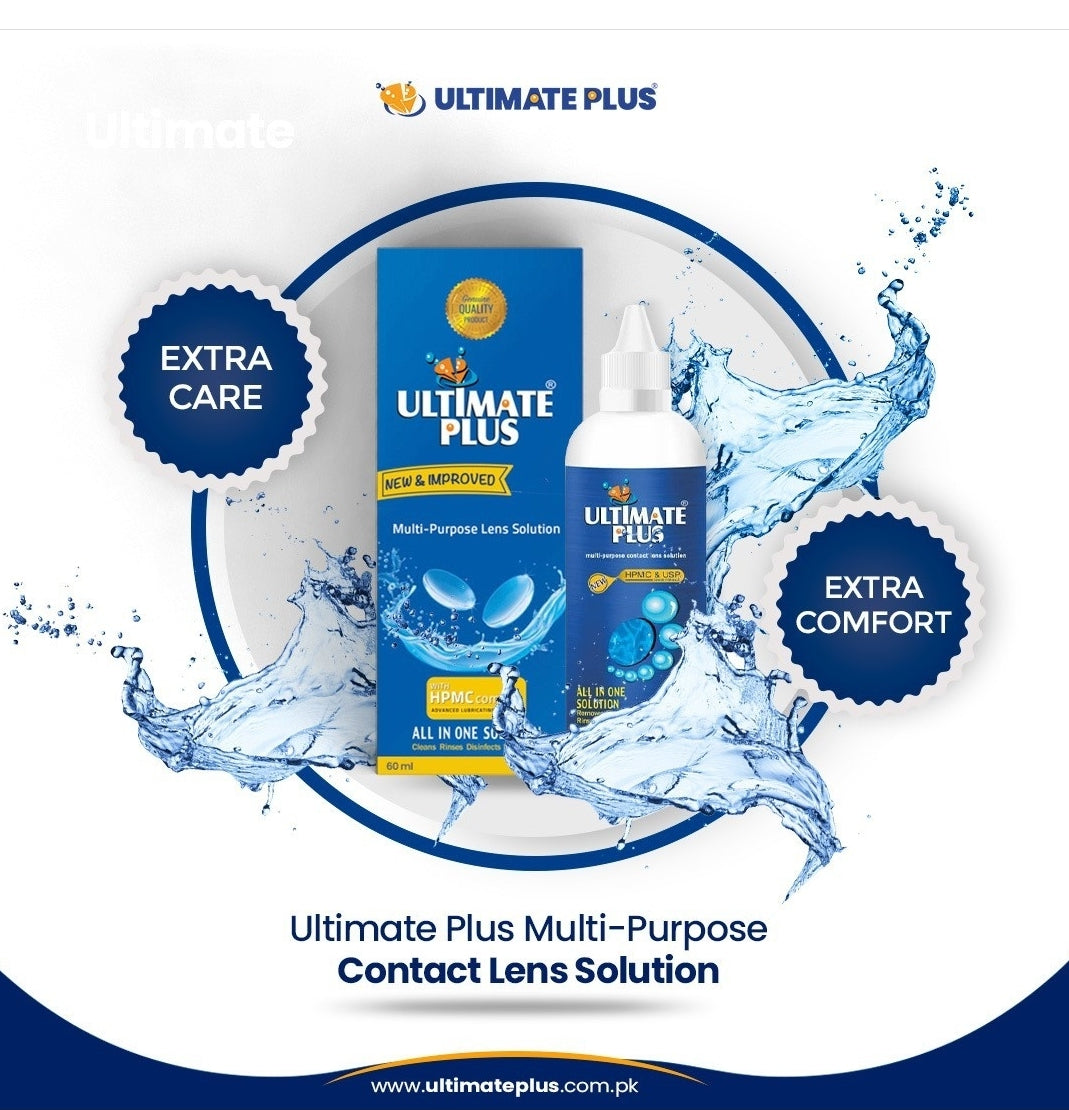 Ultimate Plus Multi-Purpose Contact Lens Solution