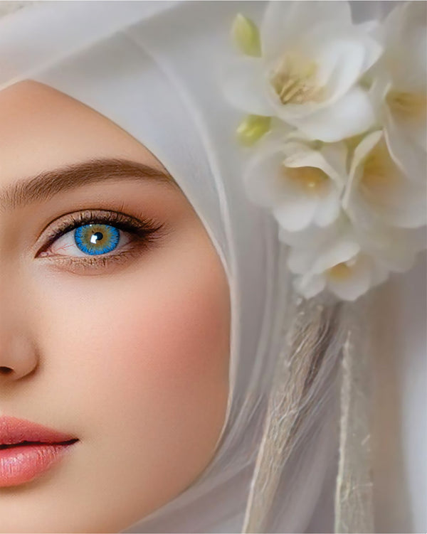 ULTIMA 3-Tone Natural Blue Lens (Plano & Power)